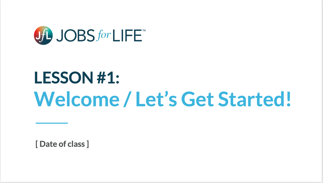 JfL Class PowerPoint Slides